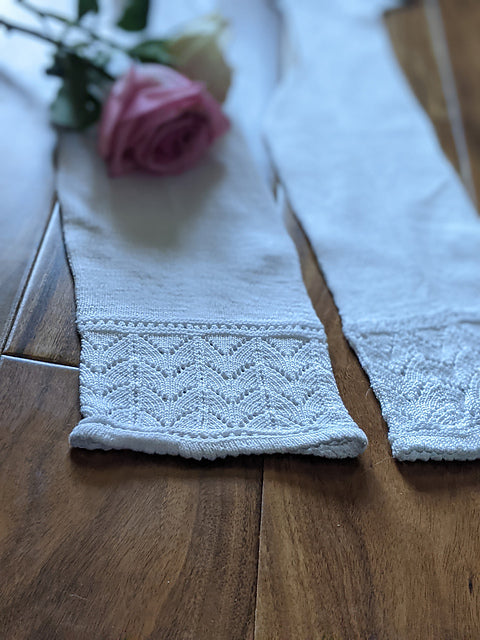 Victorian Cotton Lace Stockings