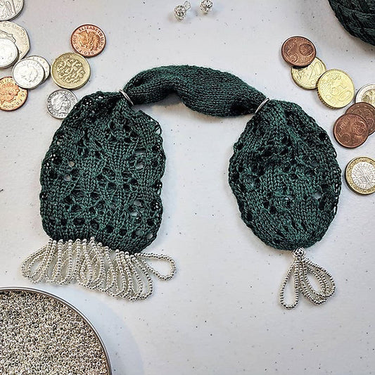 1892 Victorian Misers Purse