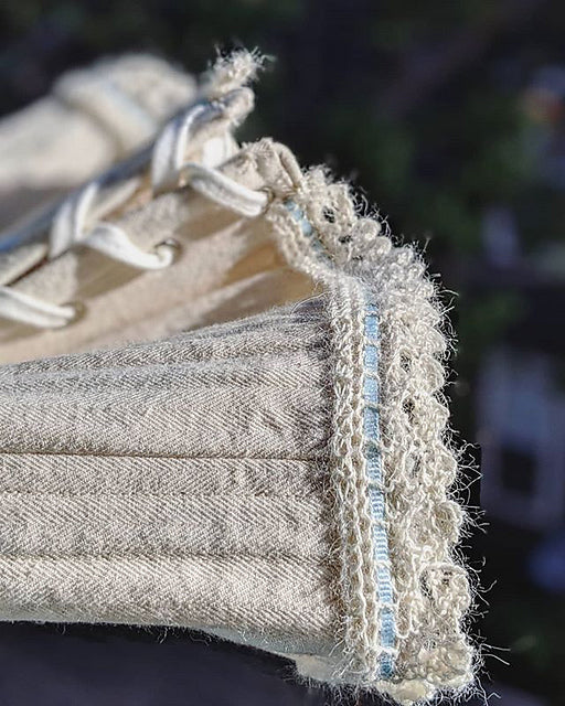 Four 1892 Victorian Laces
