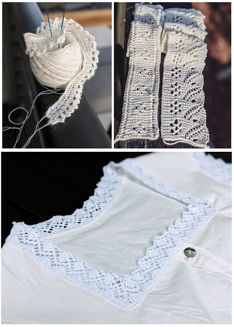 Four 1892 Victorian Laces